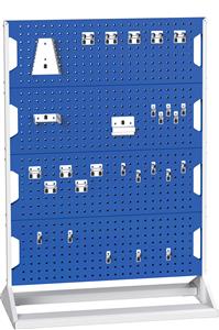 Bott Perfo 1450mm high Static Rack with 60pc Hook Kit Bott Verso Static Racks | Freestanding Panel Racks | Perfo Panels 16917201 